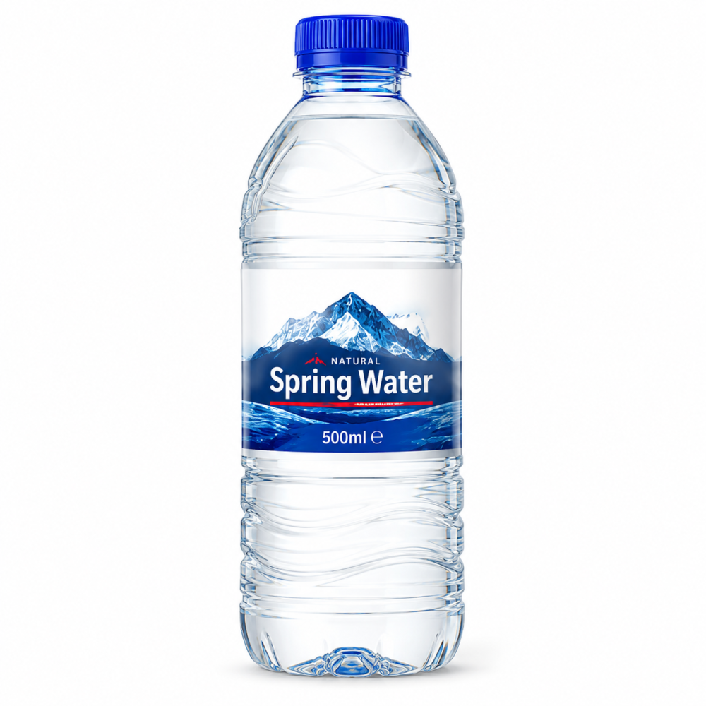 Natural Spring Water single